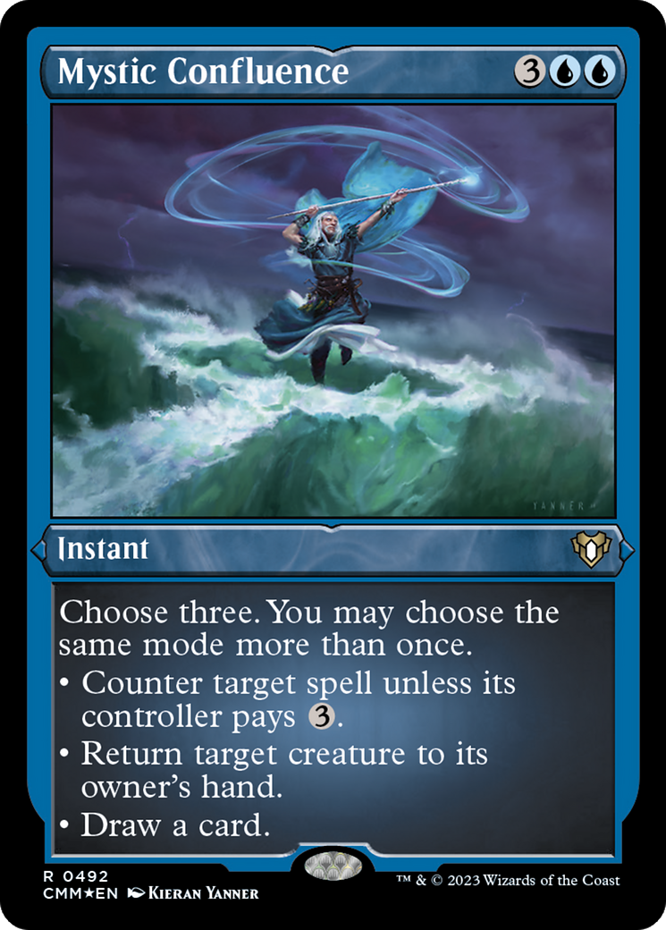 Mystic Confluence (CMM-492) [Commander Masters] Etched Foil