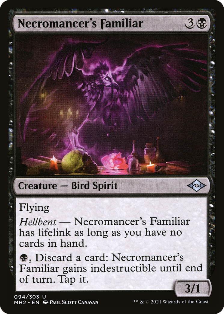 Necromancer's Familiar (MH2-094) [Modern Horizons 2]