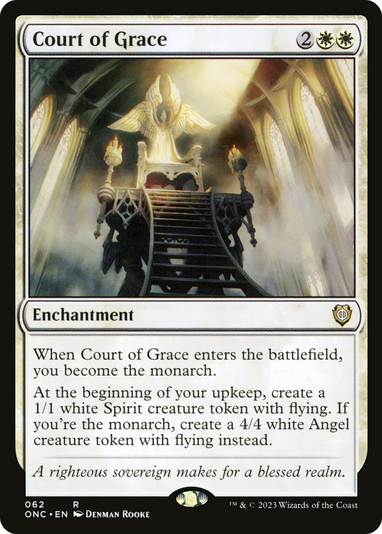Court of Grace (ONC-062) [Phyrexia: All Will Be One Commander]
