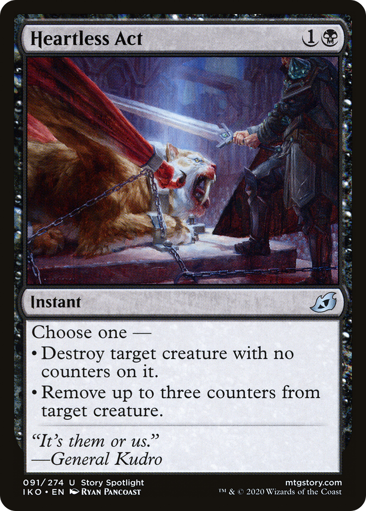 Heartless Act (IKO-091) [Ikoria: Lair of Behemoths]