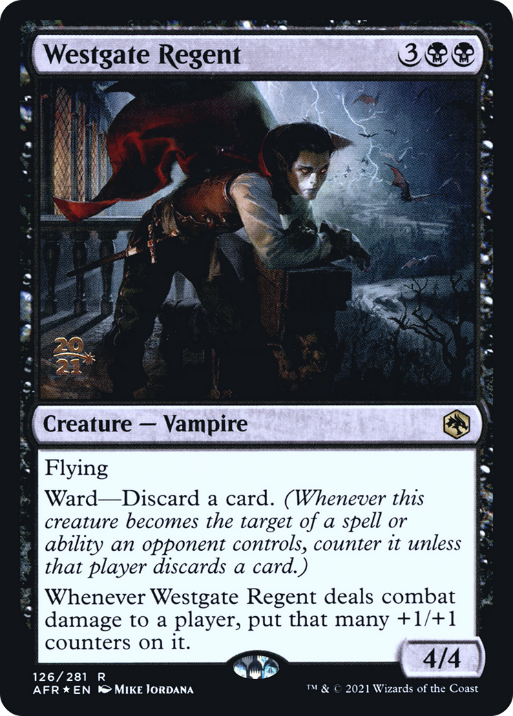 Westgate Regent (PRE-126S) [Adventures in the Forgotten Realms Promos] Foil