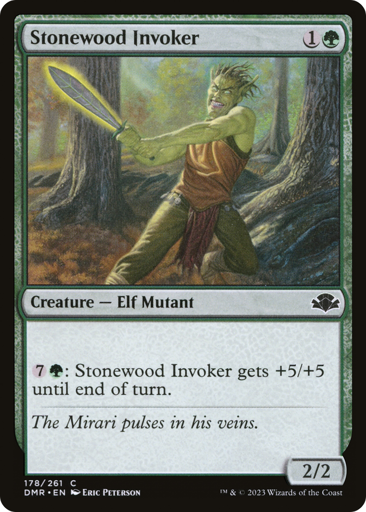 Stonewood Invoker (DMR-178) [Dominaria Remastered]
