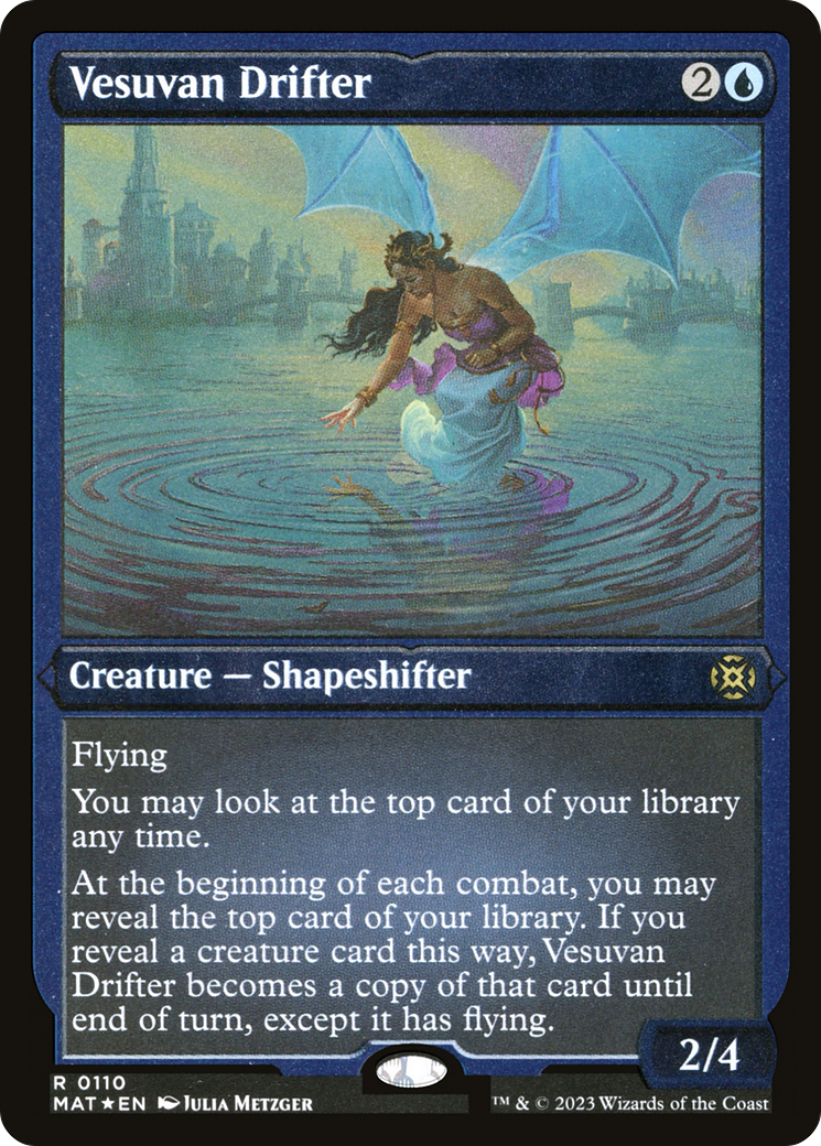 Vesuvan Drifter (MAT-110) [March of the Machine: The Aftermath] Etched Foil
