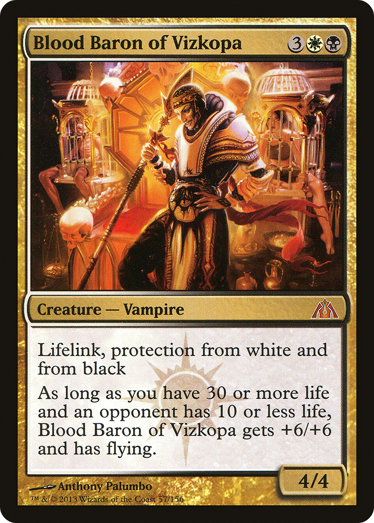 Blood Baron of Vizkopa (DGM-057) [Dragon's Maze] Foil