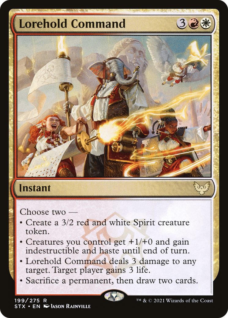 Lorehold Command (STX-199) [Strixhaven: School of Mages]