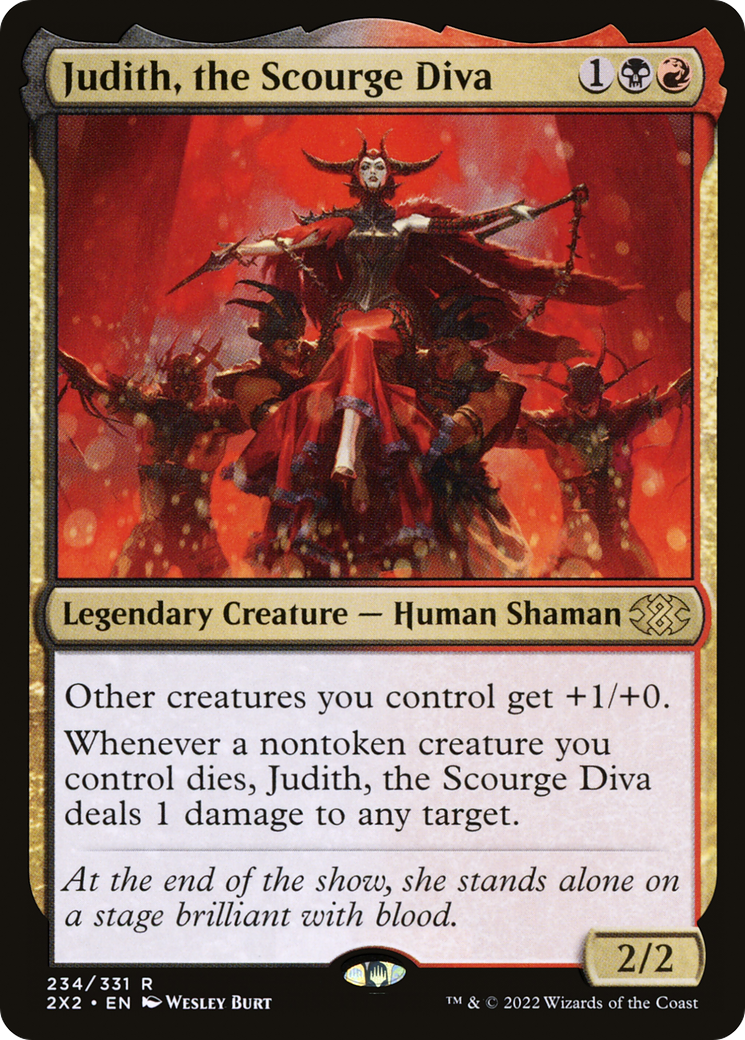 Judith, the Scourge Diva (2X2-234) [Double Masters 2022] Foil