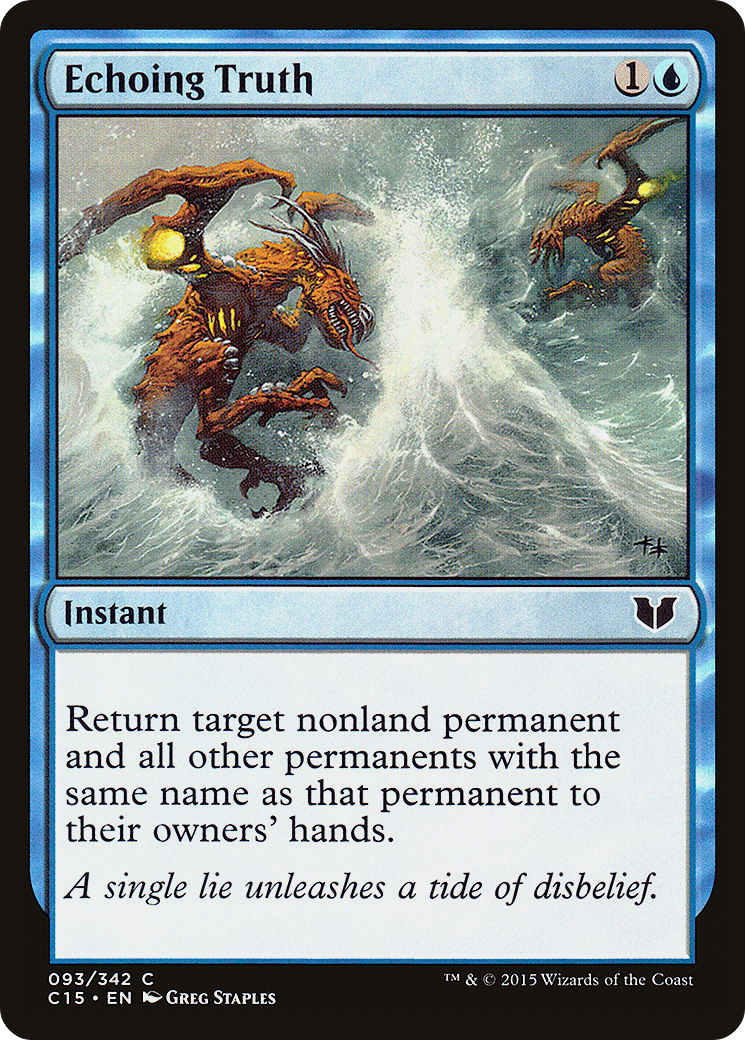 Echoing Truth (C15-093) [Commander 2015]