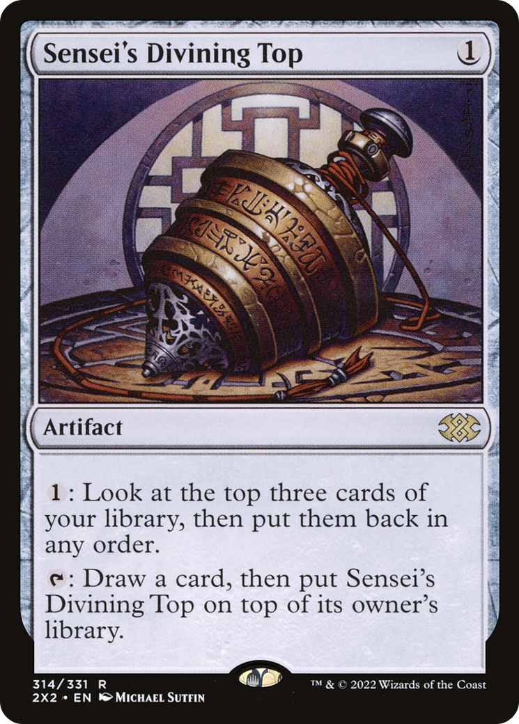 Sensei's Divining Top (2X2-314) [Double Masters 2022]