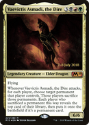 Vaevictis Asmadi, the Dire (PRE-225S) [Core Set 2019 Promos] Foil