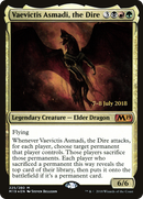 Vaevictis Asmadi, the Dire (PRE-225S) [Core Set 2019 Promos] Foil