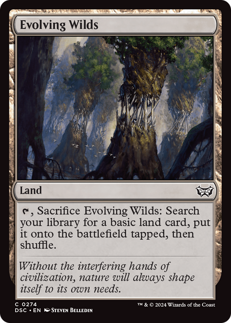 Evolving Wilds (DSC-274) [Duskmourn: House of Horror Commander]