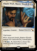 Alquist Proft, Master Sleuth (MKM-355) [Murders at Karlov Manor]: (Showcase) Foil
