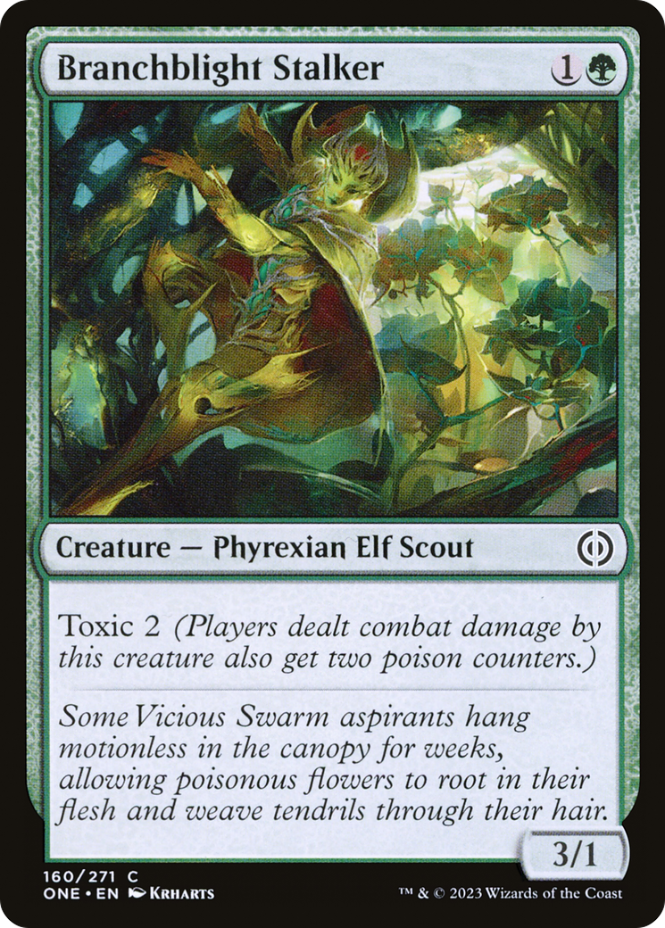 Branchblight Stalker (ONE-160) [Phyrexia: All Will Be One]