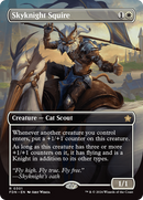 Skyknight Squire (FDN-301) [Foundations] (Borderless) Foil