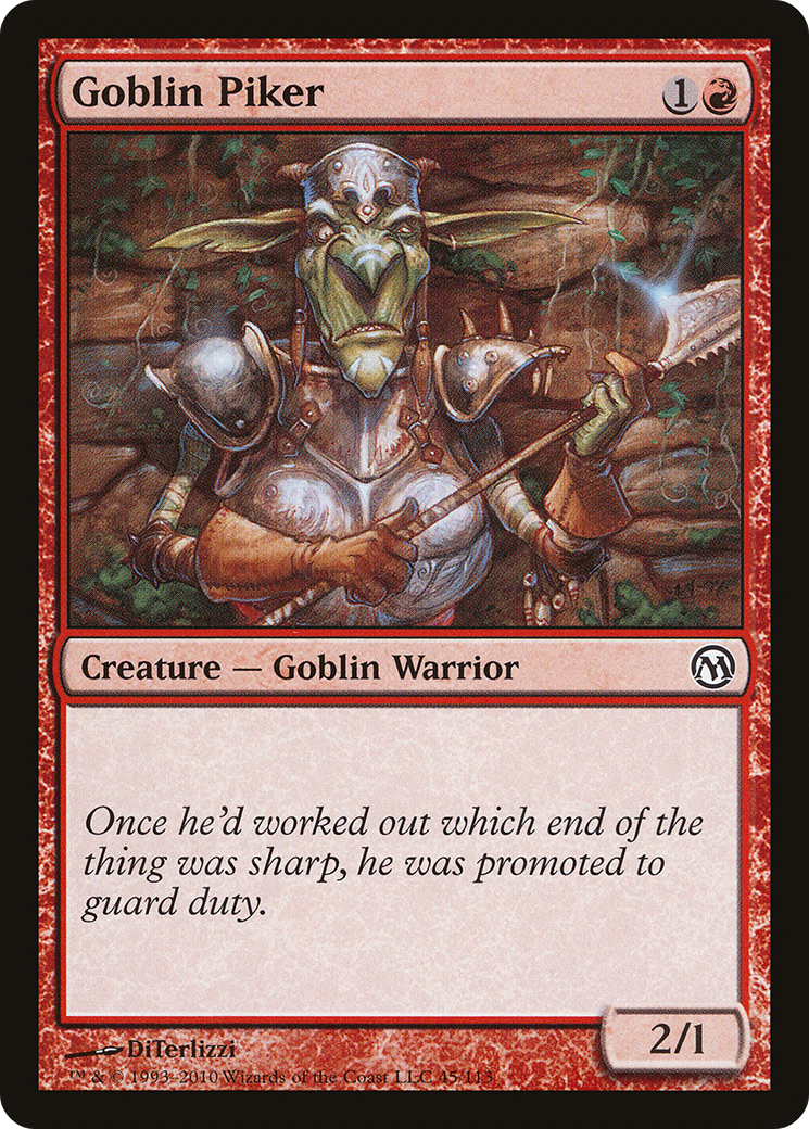Goblin Piker (DPA-045) [Duels of the Planeswalkers]
