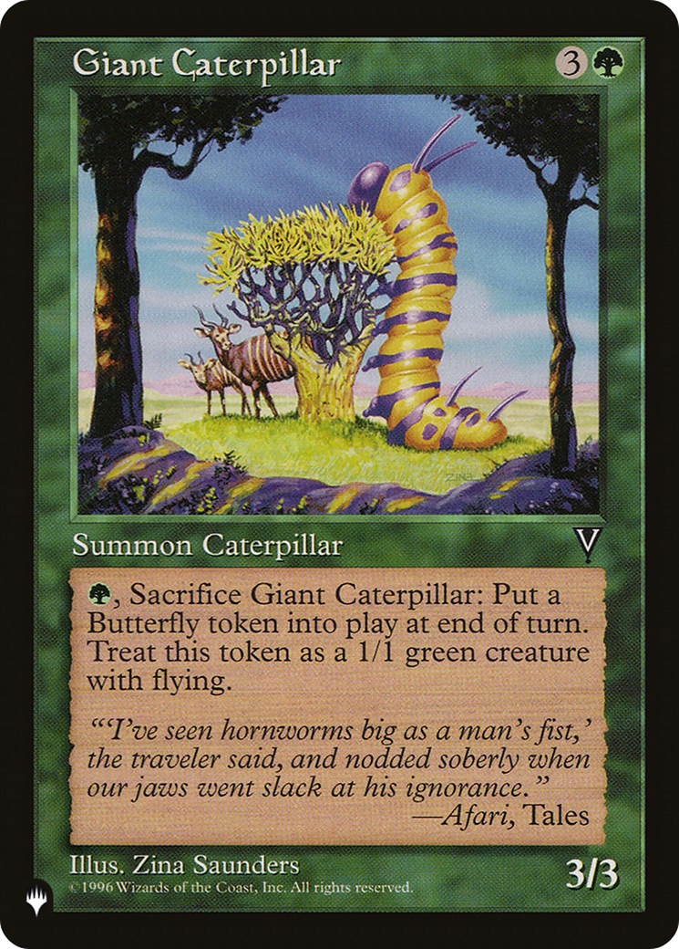Giant Caterpillar (LIST-VIS-108) [The List]