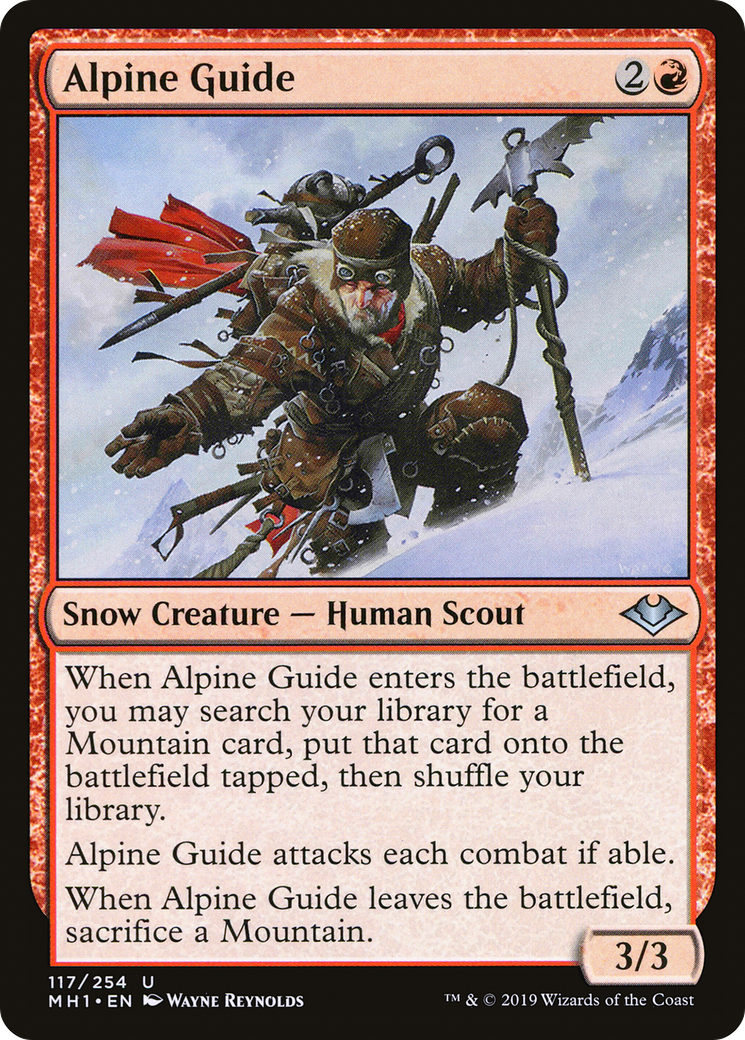 Alpine Guide (MH1-117) [Modern Horizons] Foil