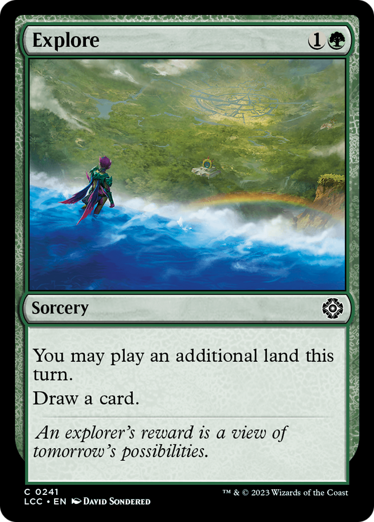 Explore (LCC-241) [The Lost Caverns of Ixalan Commander]