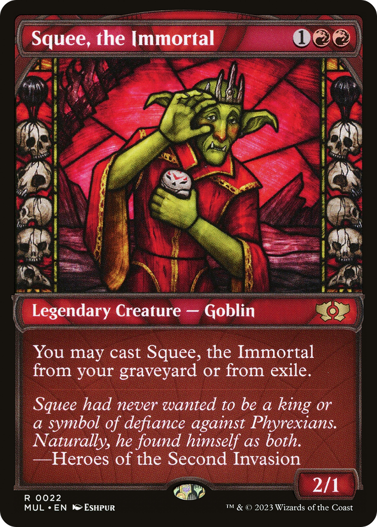 Squee, the Immortal (MUL-022) [Multiverse Legends]: (Showcase) Foil