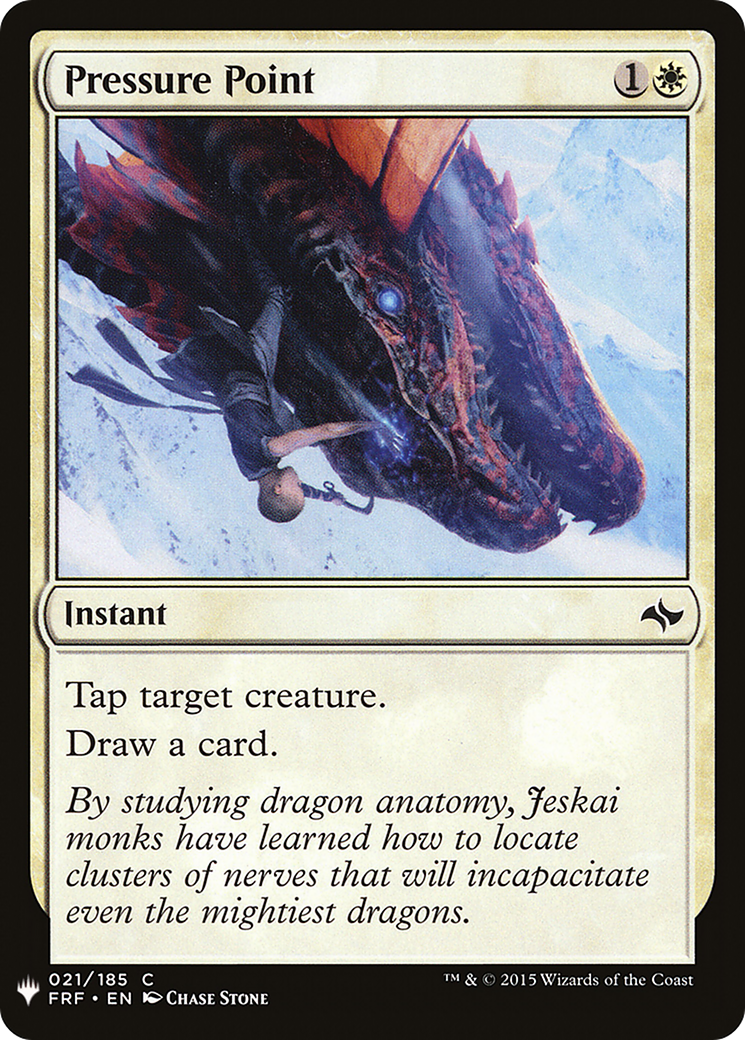 Pressure Point (LIST-FRF-21) [The List]
