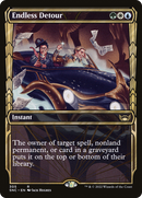 Endless Detour (SNC-305) [Streets of New Capenna]: (Showcase) Foil