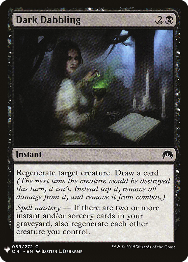 Dark Dabbling (LIST-ORI-89) [The List]