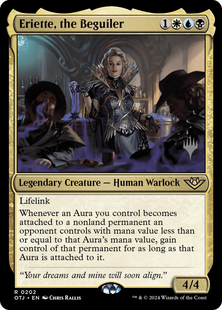 Eriette, the Beguiler (PPOTJ-202P) [Outlaws of Thunder Junction Promos]