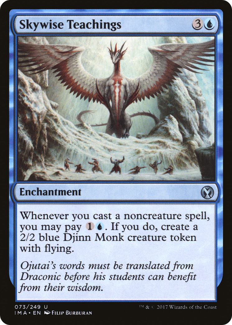 Skywise Teachings (IMA-073) [Iconic Masters] Foil