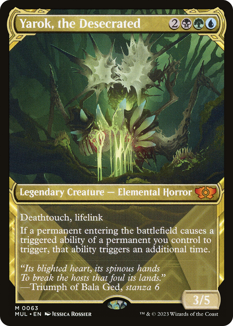 Yarok, the Desecrated (MUL-063) (Showcase) [Multiverse Legends] Foil