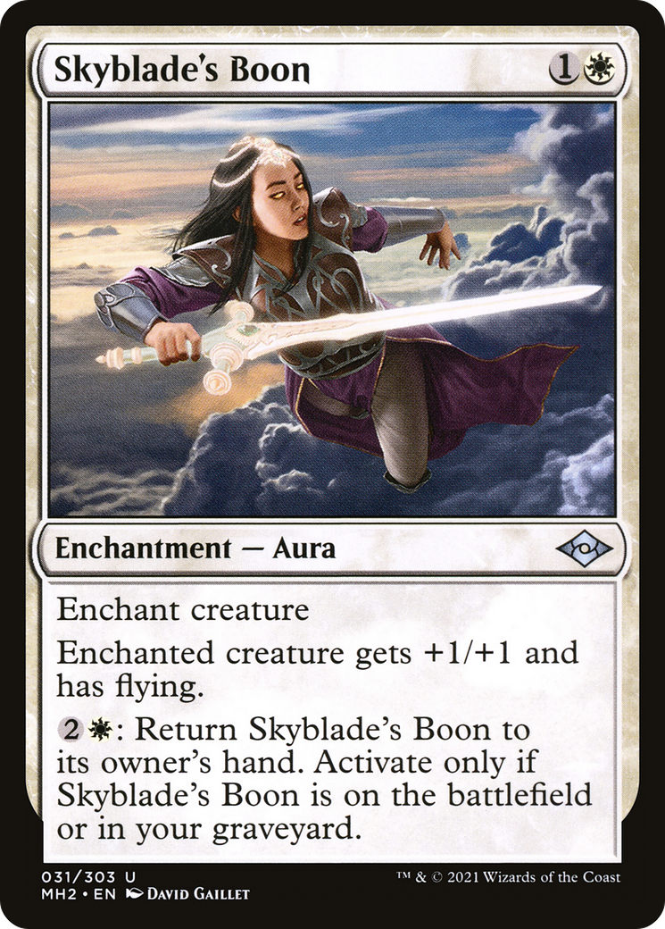Skyblade's Boon (MH2-031) [Modern Horizons 2] Foil