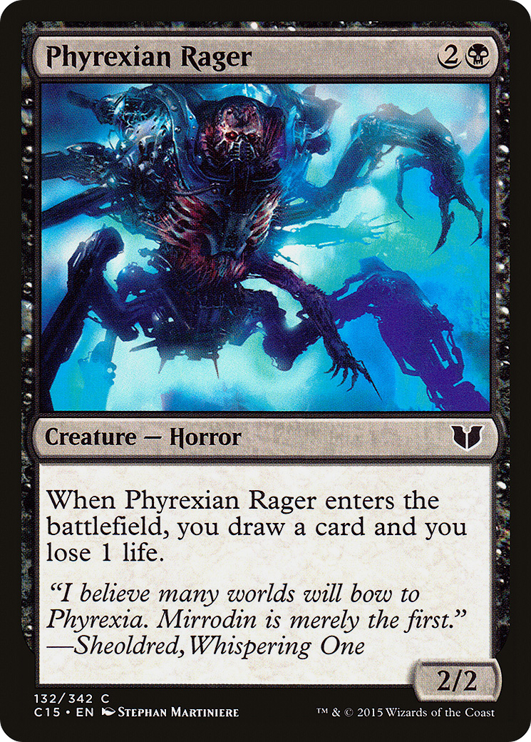 Phyrexian Rager (C15-132) [Commander 2015]