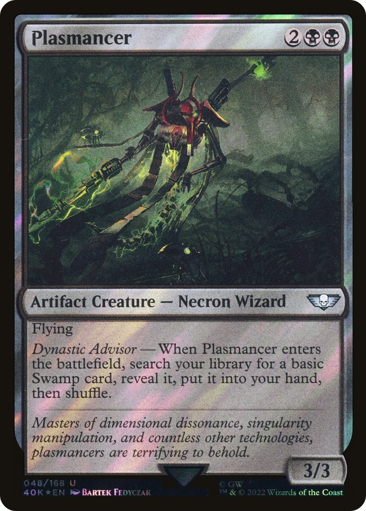 Plasmancer (Surge Foil) (40K-048) [Warhammer 40,000 Commander] Foil