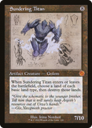Sundering Titan (BRR-120) [The Brothers' War Retro Artifacts] Foil