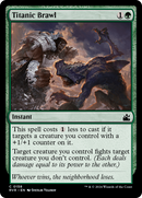 Titanic Brawl (RVR-158) [Ravnica Remastered] Foil
