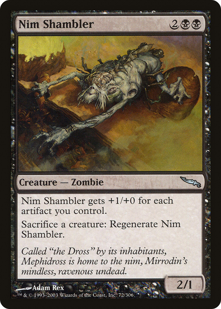 Nim Shambler (MRD-072) [Mirrodin]