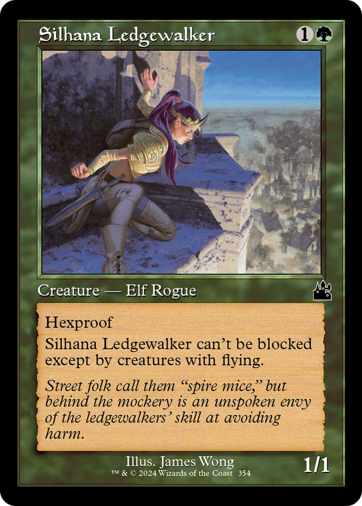 Silhana Ledgewalker (RVR-354) [Ravnica Remastered]