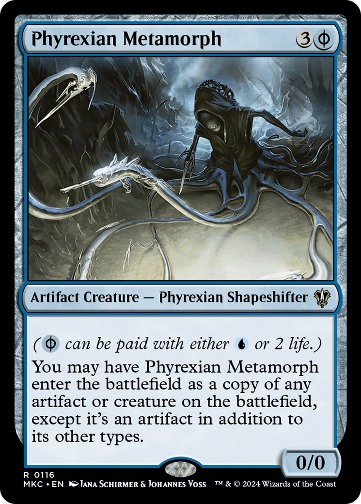 Phyrexian Metamorph (MKC-116) [Murders at Karlov Manor Commander]