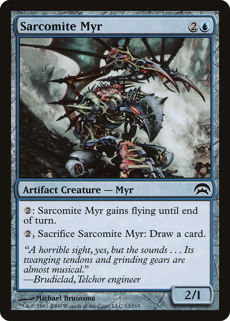 Sarcomite Myr (HOP-013) [Planechase]