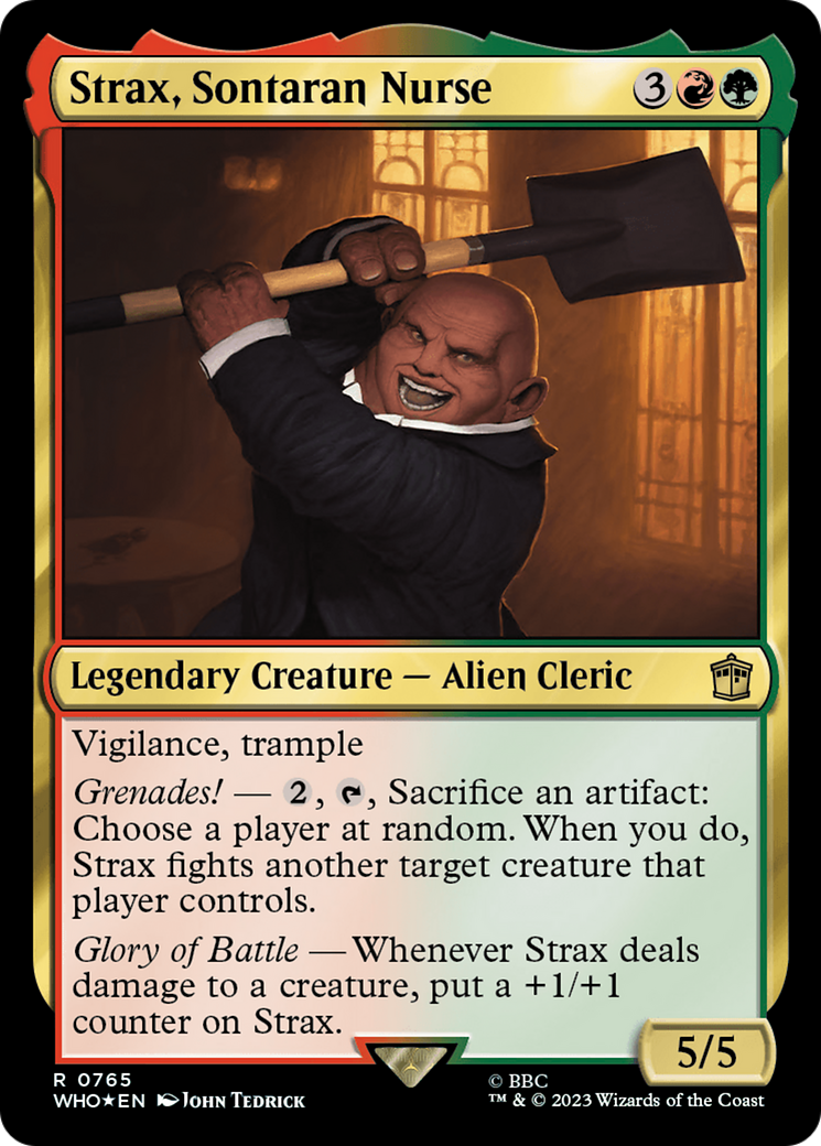Strax, Sontaran Nurse (WHO-765) [Doctor Who] Foil