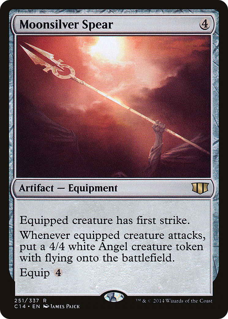 Moonsilver Spear (C14-251) [Commander 2014]