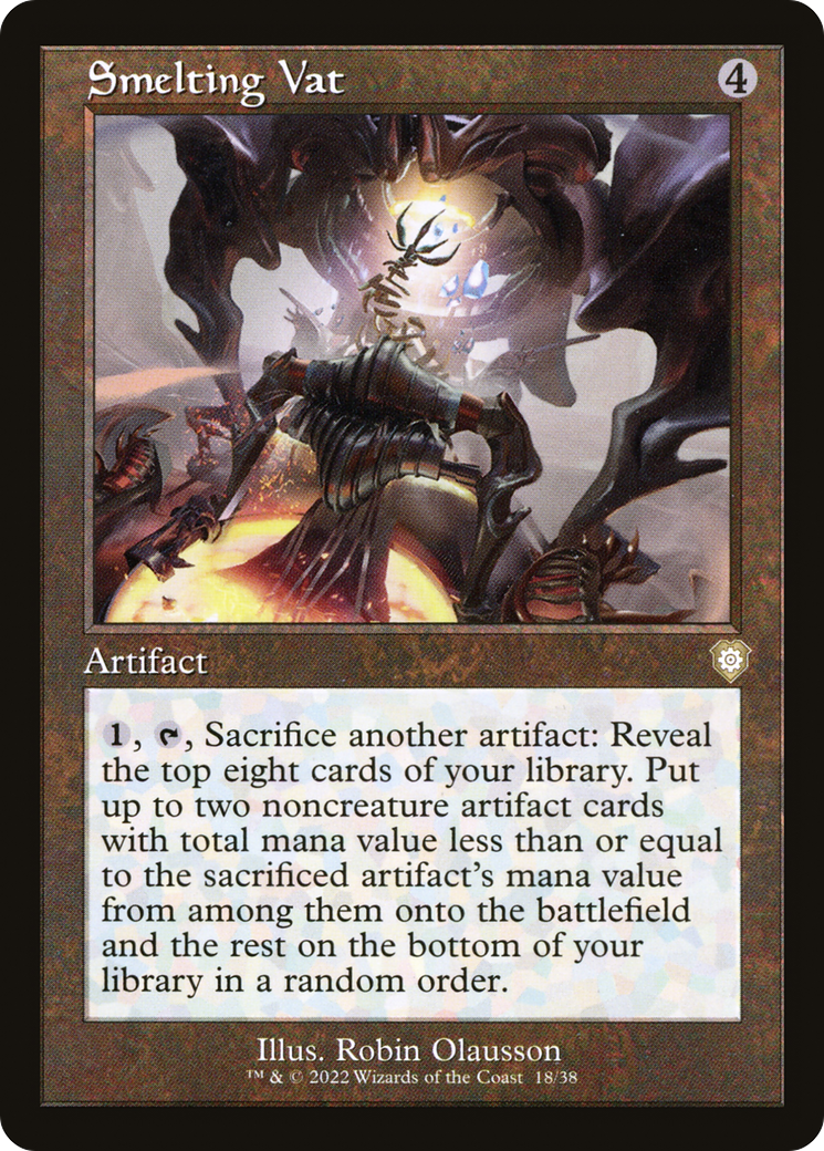 Smelting Vat (Retro Frame) (BRC-018) [The Brothers' War Commander]