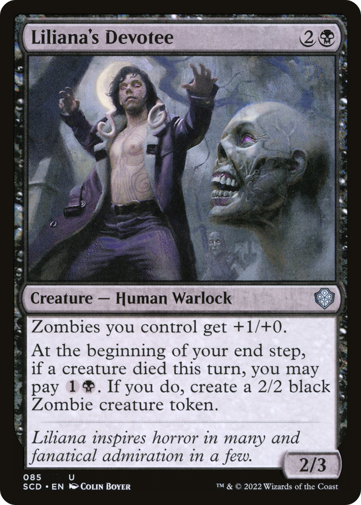 Liliana's Devotee (SCD-085) [Starter Commander Decks]