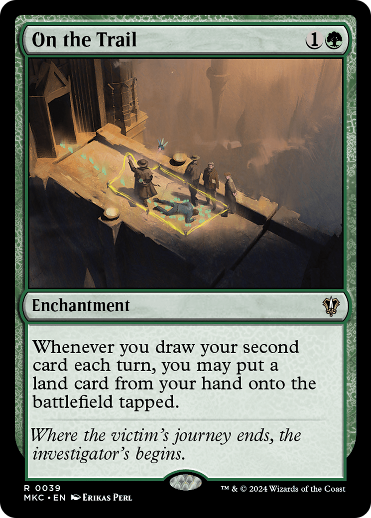 On the Trail (MKC-039) [Murders at Karlov Manor Commander]