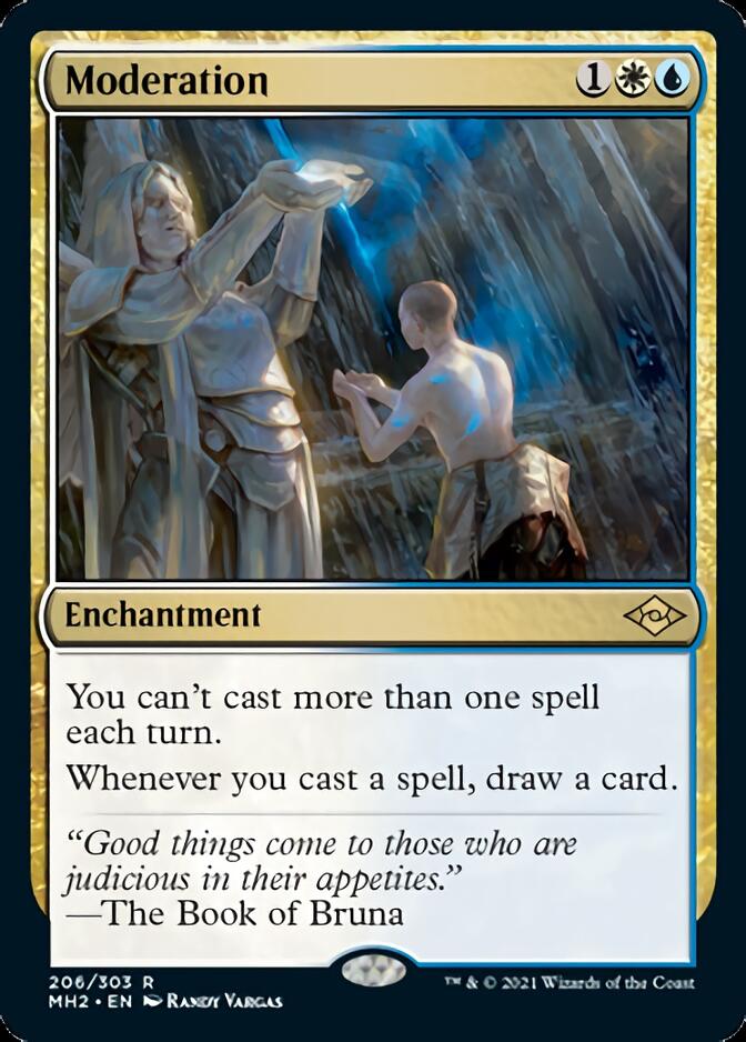Moderation (MH2-206) [Modern Horizons 2] Foil
