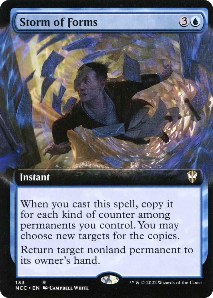Storm of Forms (NCC-133) [New Capenna Commander]: (Extended Art)