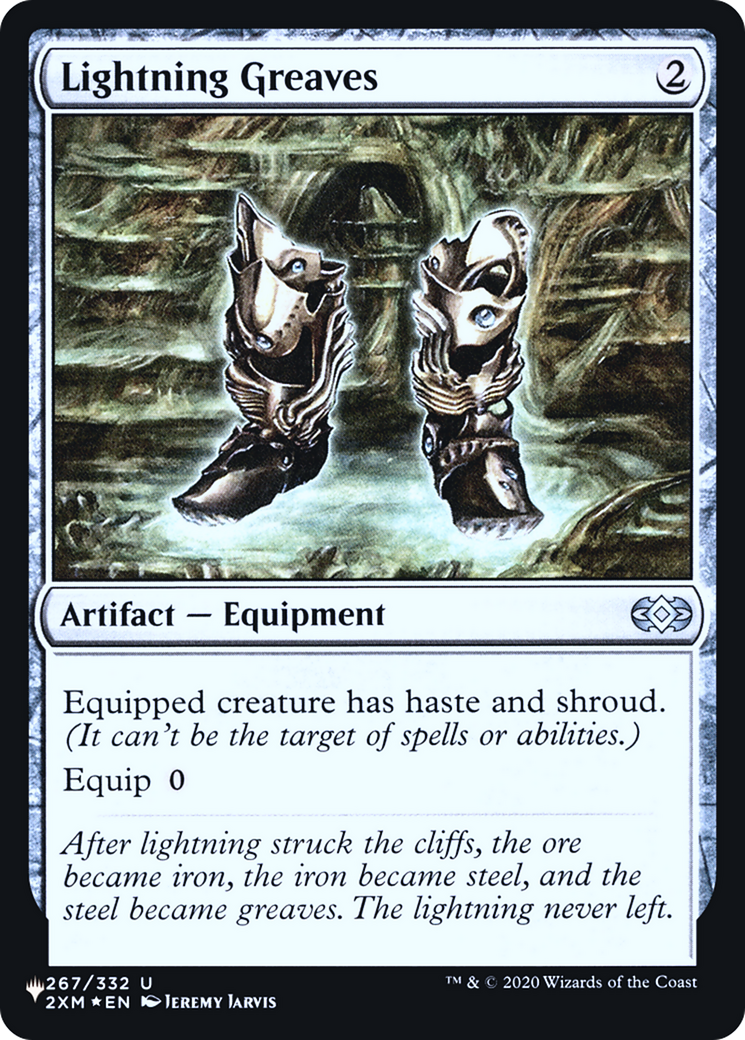 Lightning Greaves (2XM) (LIST-2XM-267) [The List] Foil