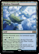 Restless Vinestalk (WOE-261) [Wilds of Eldraine] Foil
