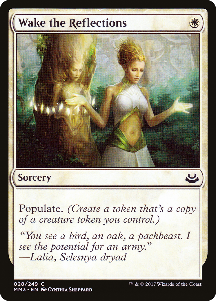 Wake the Reflections (MM3-028) [Modern Masters 2017]