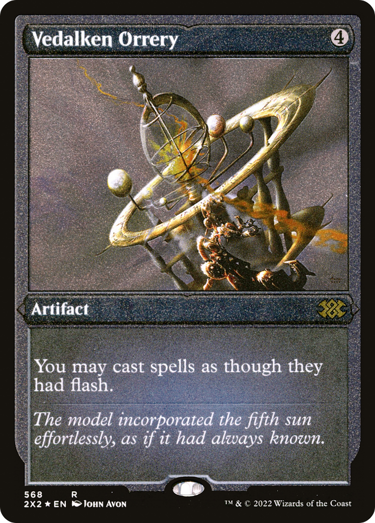 Vedalken Orrery (Foil Etched) (2X2-568) [Double Masters 2022] Foil