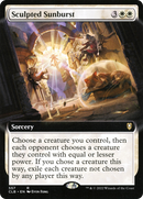 Sculpted Sunburst (Extended Art) (CLB-557) [Commander Legends: Battle for Baldur's Gate]